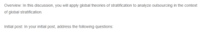 Analyzing the Impact of Outsourcing on Global Stratification- Benefits and Implications for the U.S. and Peripheral Countries
