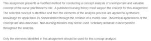 Concept Analysis of Pain in the Nurse Practitioner Role- Theoretical Applications and Model Case