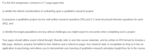 Ethical Issues in Qualitative Research