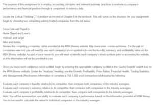 Financial Ratios - Nike and Adidas