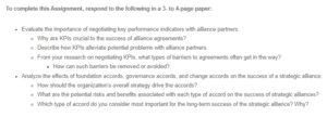 Key Performance Indicators in Alliances