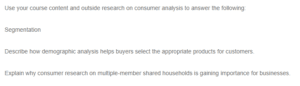 Leveraging Demographic Analysis and Consumer Research to Enhance Product Segmentation and Household Understanding