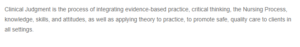 Understanding Clinical Judgment in Nursing- Integrating Evidence, Theory, and Practice for Quality Care