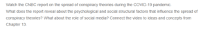 Understanding the Spread of Conspiracy Theories During the COVID-19 Pandemic- Psychological, Social Structural, and Social Media Influences