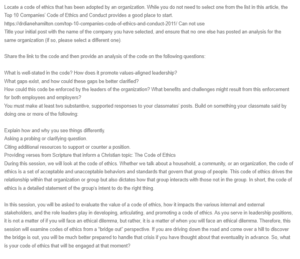 Values Aligned Leadership and the Code of Ethics - Intel