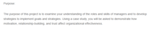 Exploring Managerial Effectiveness- Case Study on Motivation, Relationship Building, and Trust