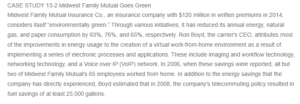 Midwest Family Mutual Insurance Co.- Achieving Green Success Through Telecommuting and Technology
