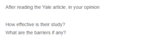 Analyzing the Yale Article on Using Targeted Digital Messaging