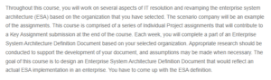 Enterprise System Architecture Analysis