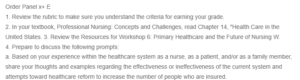 Exploring the Future of Nursing- Primary Healthcare and Challenges in U.S. Health Care