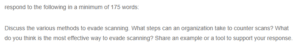 Methods of Evasion and Countermeasures Against Scanning in Cybersecurity