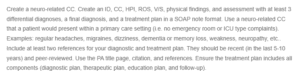 SOAP Note- Evaluation of a Primary Care Patient with Persistent Headaches