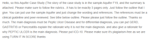 Aquifer Case Study - Peptic Ulcer Disease