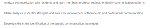 Enhancing Clinical Communication - Analyzing, Strengthening, and Mastering Therapeutic Techniques