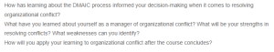 Harnessing the DMAIC Process - Insights and Strategies for Managing Organizational Conflict