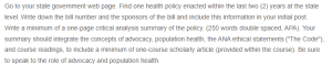 Michigan State Health Policy - Analyzing House Bill 4131 and Its Impact on Health Equity