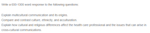 Multicultural Communication in Healthcare - Navigating Cultural, Ethnic, and Religious Differences