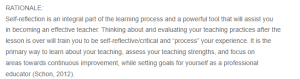 Reflective Narrative of Lesson Taught in Residency- Field Experience