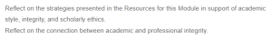 Analyzing the Interconnection Between Academic Integrity, Professional Practices, and Scholarly Ethics