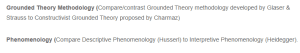 Grounded Theory Methodologies - Comparing Glaser & Strauss with Charmazs Constructivist Approach