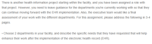 Health Informatics - Key Assignment Final Draft