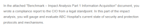 Security and Privacy Assessment Report - Evaluating ABC Hospital's Protocols, Gaps, and Industry-Specific Cyber Laws