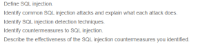 Understanding SQL Injection - Attacks, Detection Techniques, and Effective Countermeasures