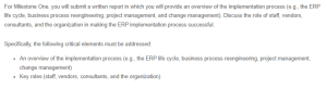 Overview of the Implementation Process - ERP