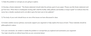Ethical Nursing Care - Nurse Staffing and Advocacy