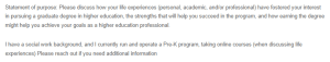 Higher Education Program