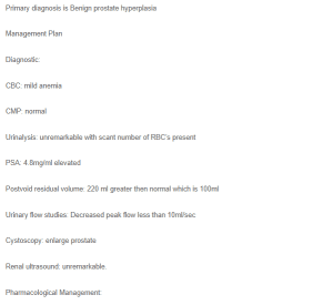 Managing Benign Prostatic Hyperplasia (BPH)