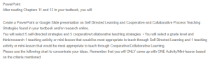 Presentation - Teaching Strategies