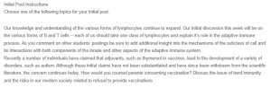 Role of T Helper Cells in Adaptive Immunity