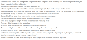 Summary of Interviews with Vulnerable Populations and Healthcare Professionals