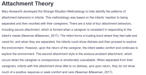 Attachment Theory