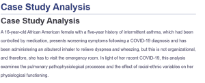 Case Study Analysis