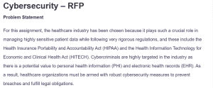 Cybersecurity - RFP