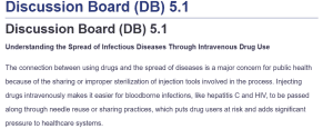 Discussion Board (DB) 5.1