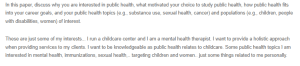 Discussion - Public Health
