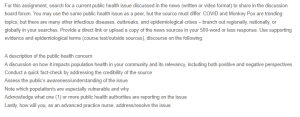 Discussion - Public Health Concerns on Monkeypox