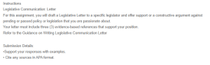 Legislative Communication