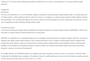 Nursing-Sensitive Quality Indicator - Patient Falls Without Injury
