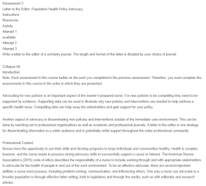 Population Health Policy Advocacy - Obesity Among Non-Hispanic Black Adults