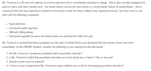 Psychiatric Assessment of a Young Adult with a Family History of Mental Illness