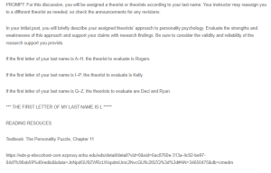 Response - Carl Rogers's Theory of Personality