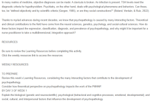 The Multidimensional Integrative Model in Advanced Practice