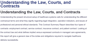 Understanding the Law, Courts, and Contracts