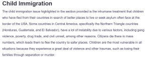 Child Immigration