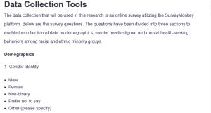 Data Collection Tools