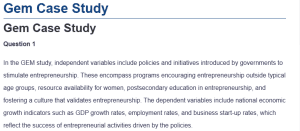 Gem Case Study